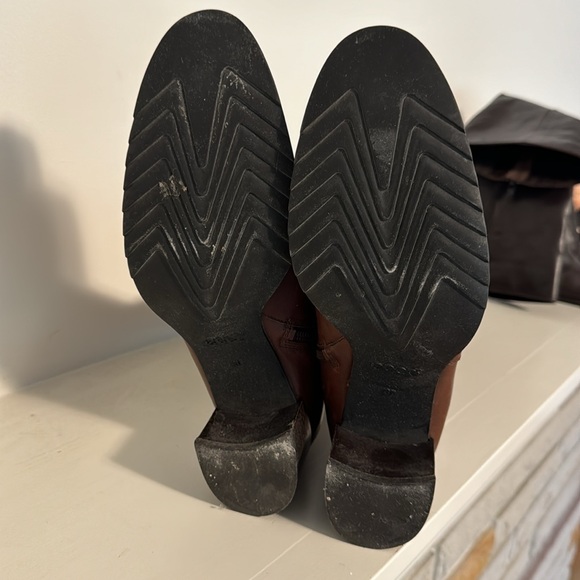 ECCO Brown leather boots - barely worn - Picture 4 of 6